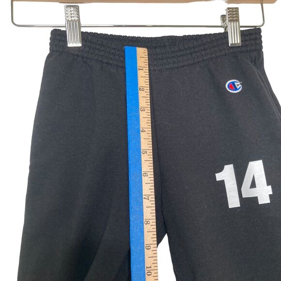 Champion Surfside Graphic  Sweatpants Boys Youth Size Small S Pocket Logo Black - Picture 7 of 11